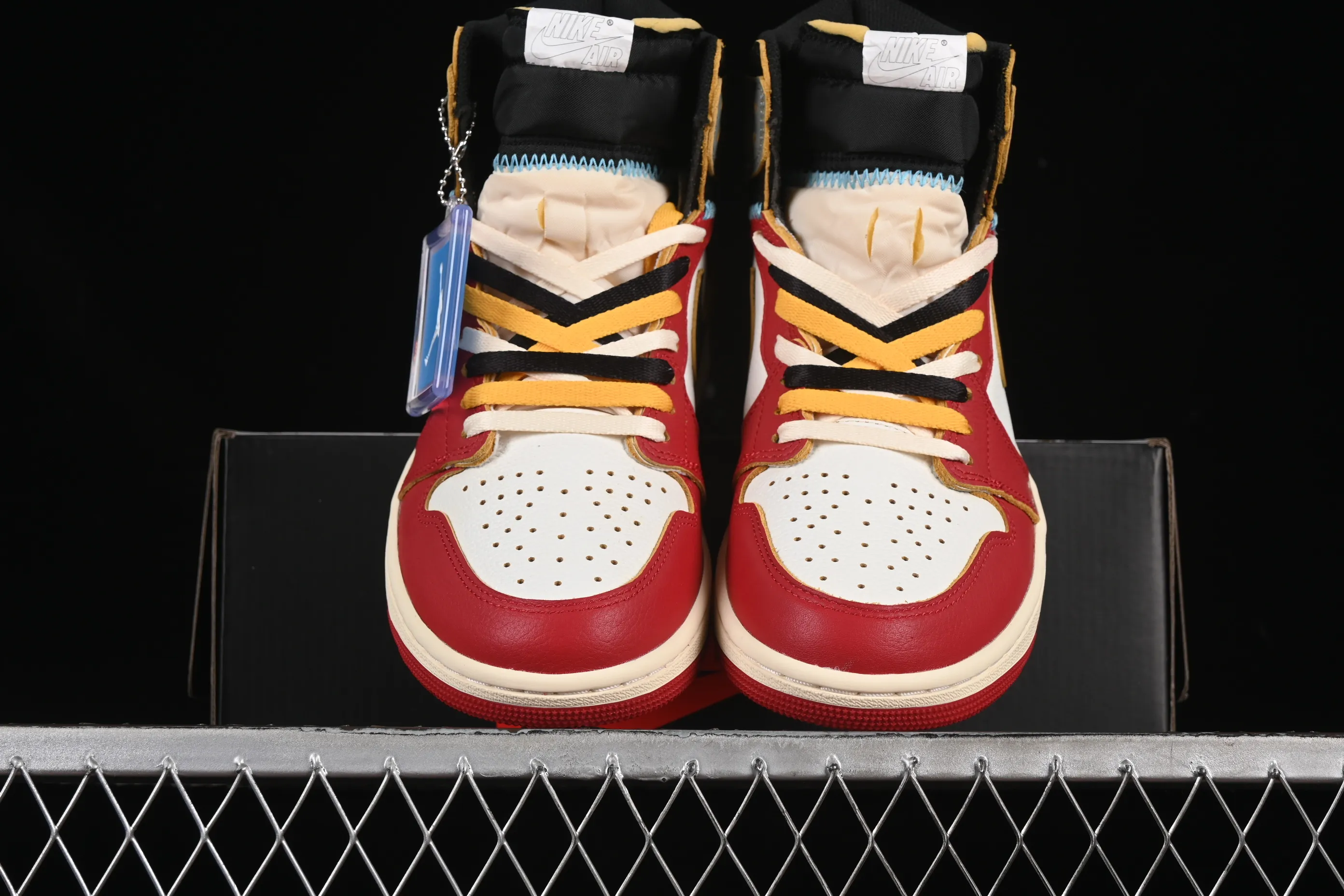 All categories Air Jordan Jordan series basketball shoes Air Jordan 1 High LJR version Union x Air Jordan 1 Retro High AJ1 Joe 1 Shadow Chicago high-top basketball shoes HV8563-600